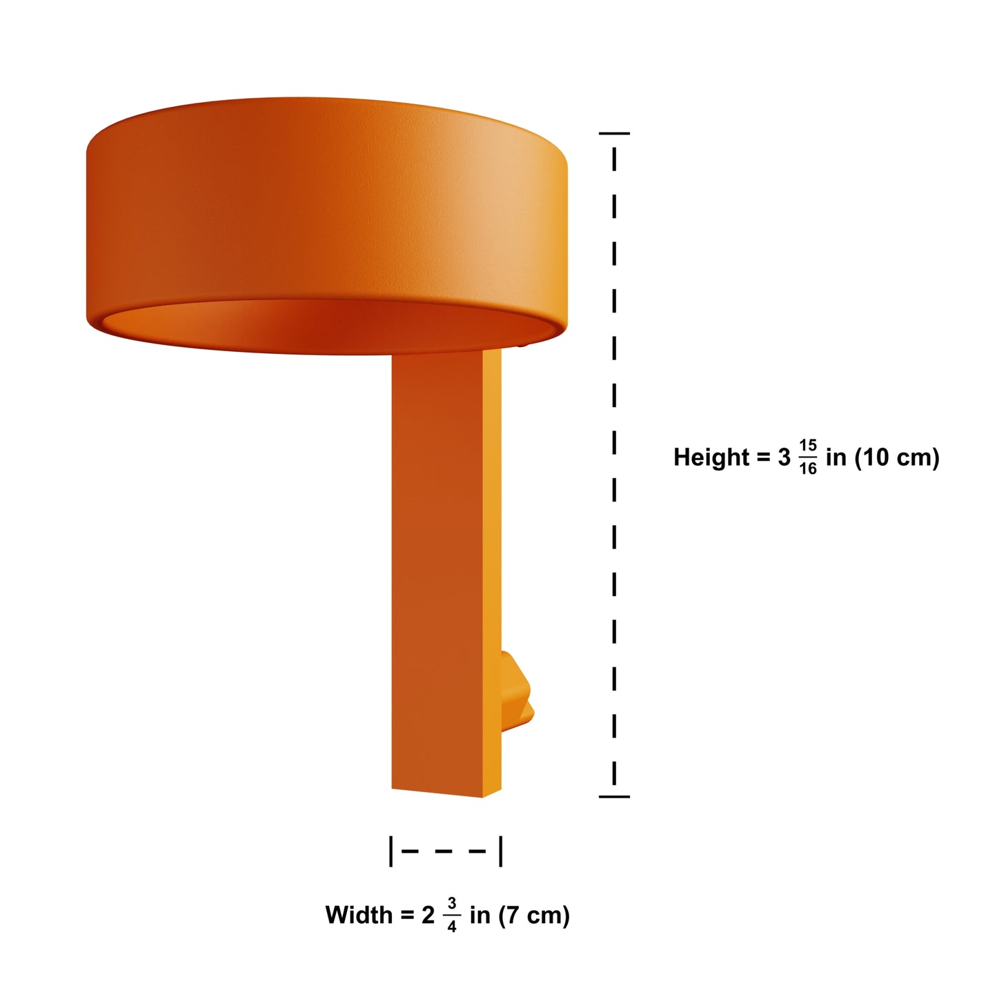 Caulk Gun Holder for Metal Shelving