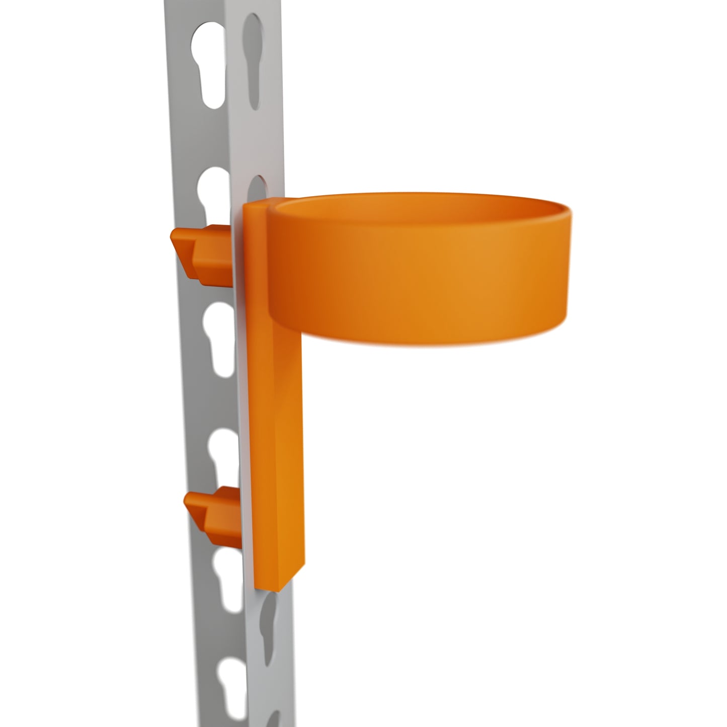 Caulk Gun Holder for Metal Shelving